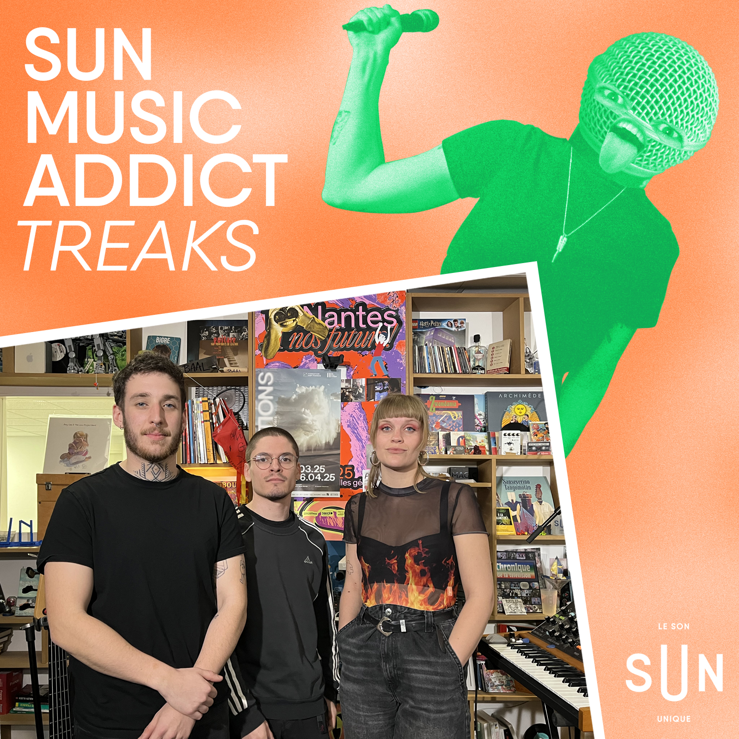 SUN Music Addict – Le live de Treaks