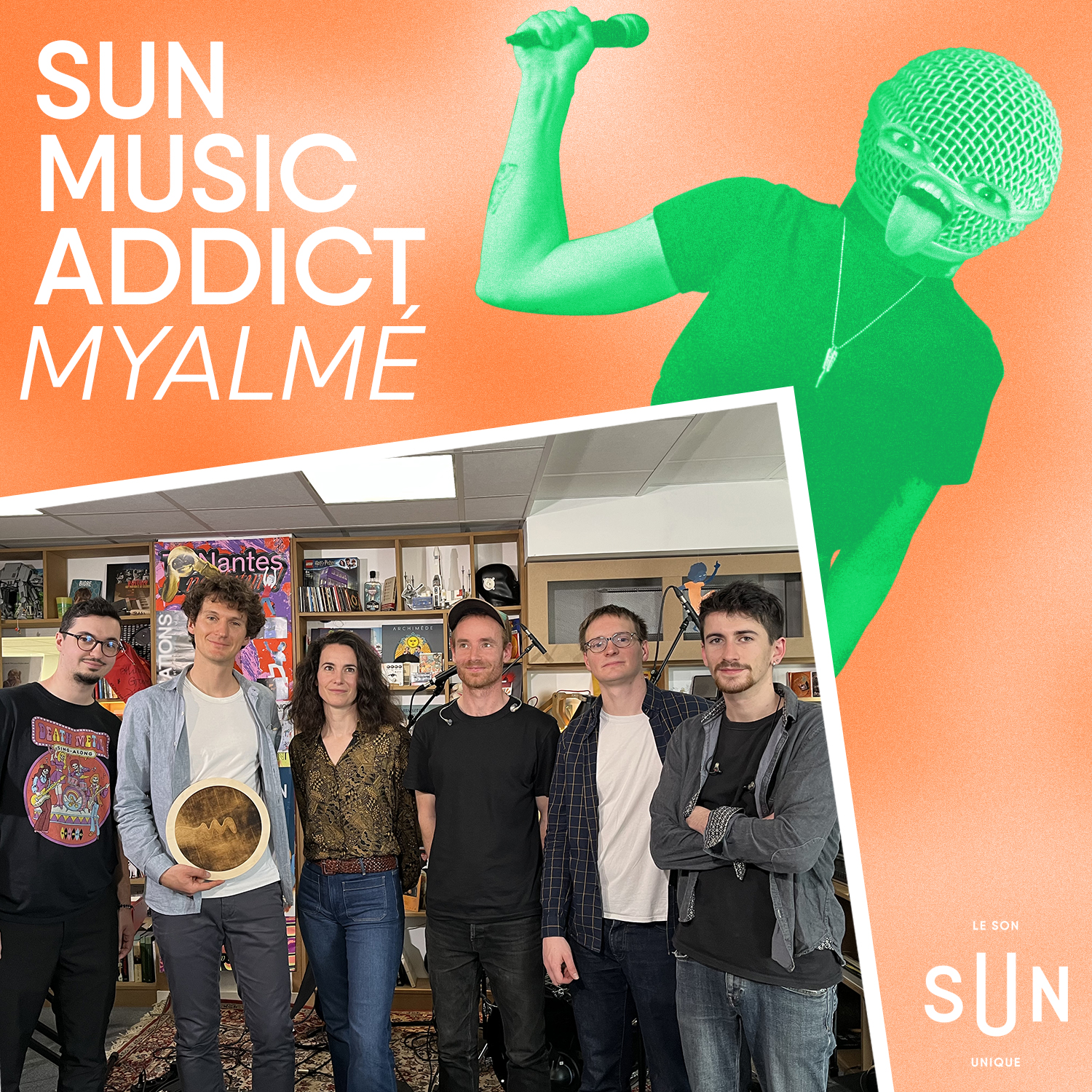 SUN Music Addict – Le live de Myalmé
