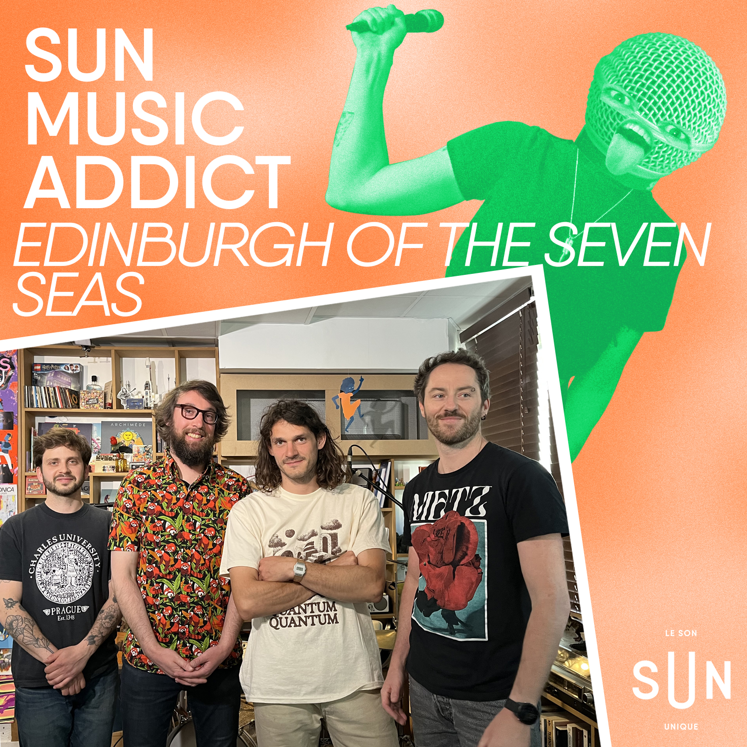 SUN Music Addict – Le live de Edinburgh of the Seven Seas