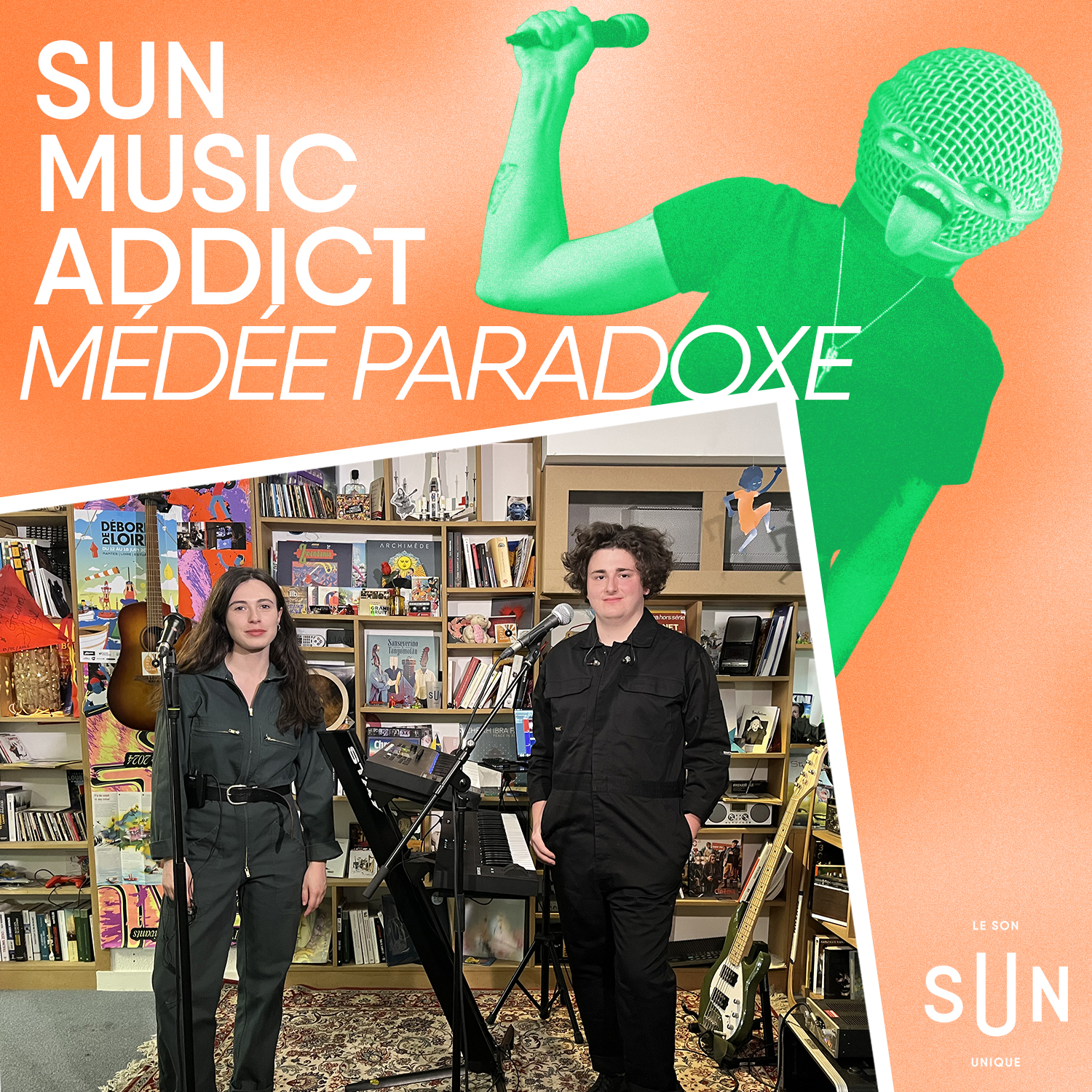 SUN Music Addict – Le live de Médée Paradoxe