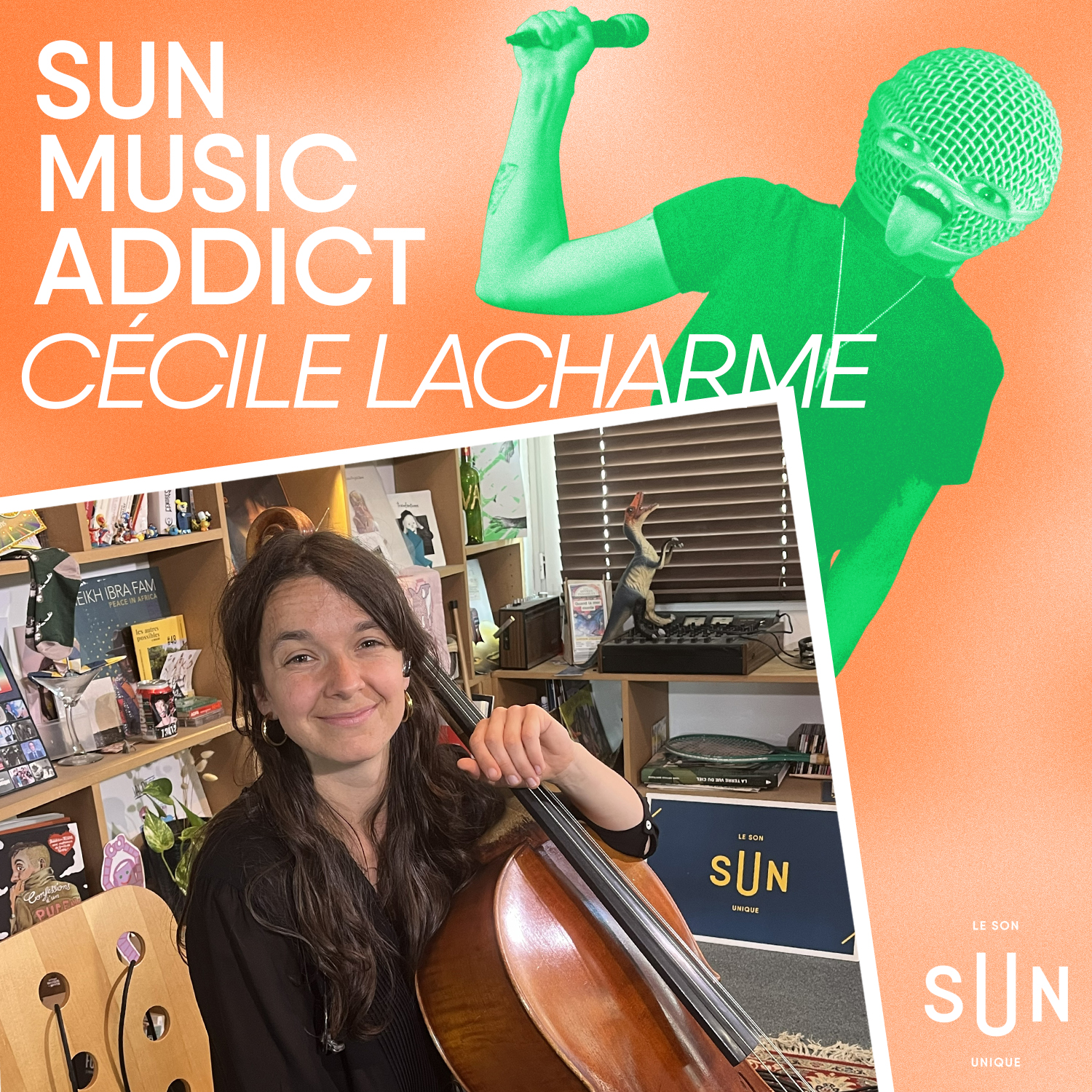 SUN Music Addict - Le live de Cécile Lacharme episode artwork
