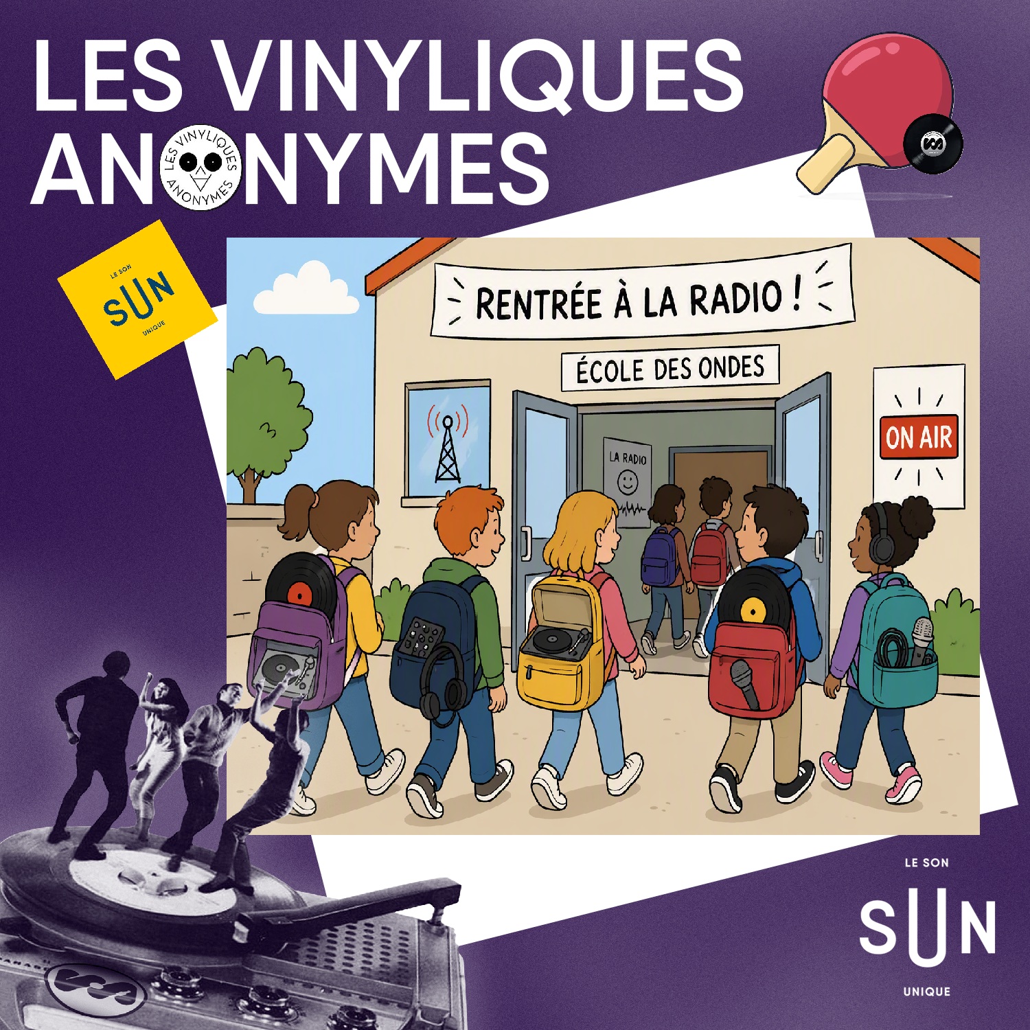 Les Vinyliques Anonymes - S11E01 - C'est la rentrée!!! episode artwork
